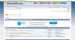 Desktop Screenshot of bitcoinforum.com